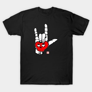 HeartSkulls™️ I Love You in ASL T-Shirt